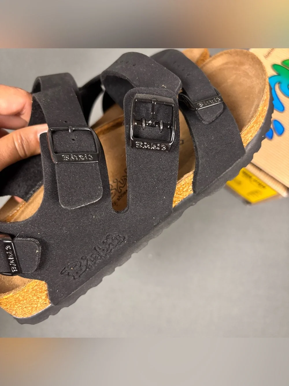 Birki's Triple Strap Comfort Sandals with Backstrap EU 37
